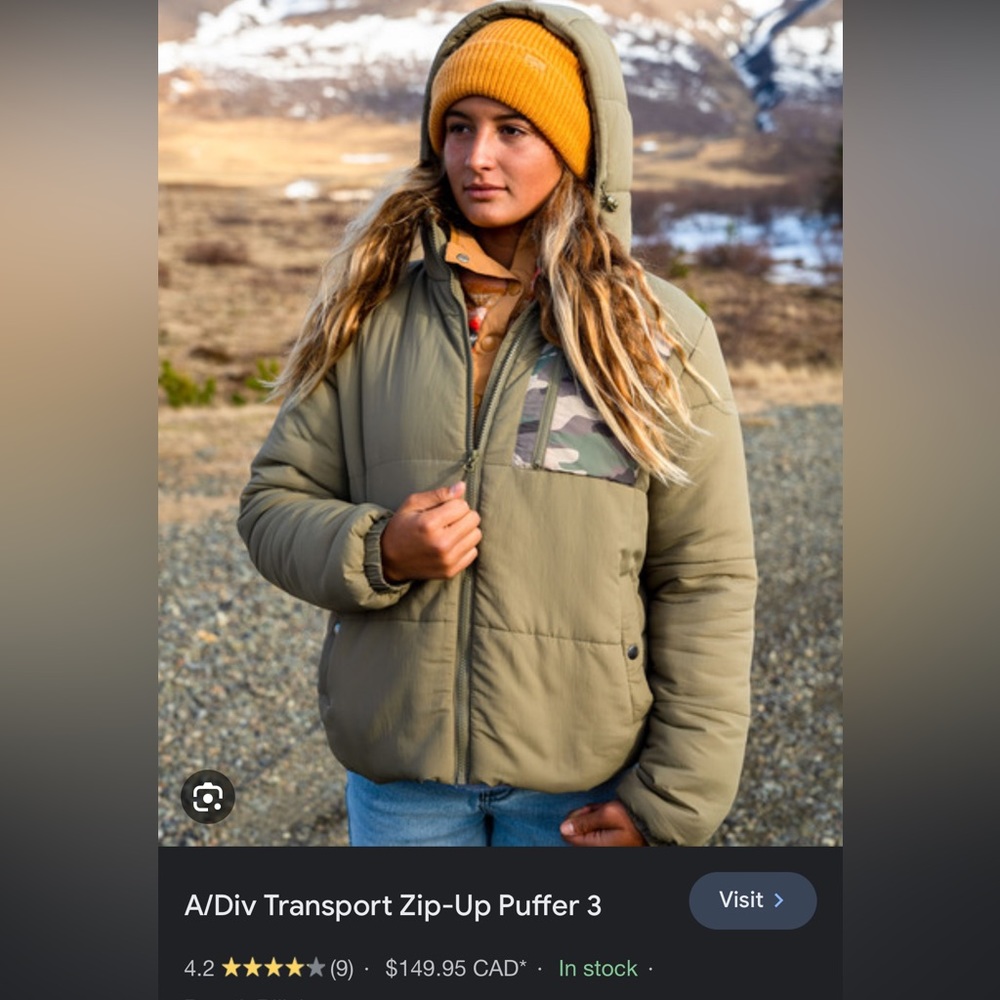 Billabong Puffer Jacket